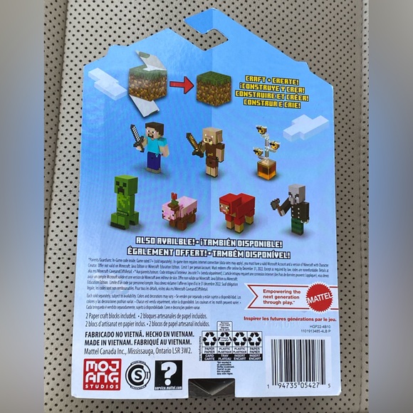 Minecraft Caves & Cliffs - Creeper Action Figure - Picture 2 of 2